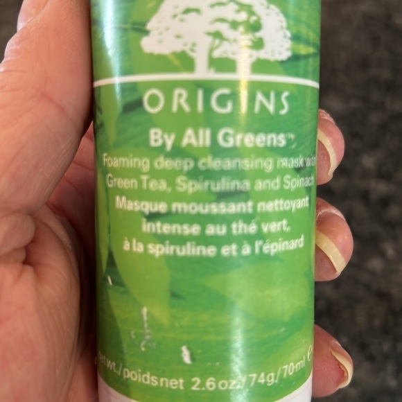 Origins by all greens nwt deep cleansing foam mask - Picture 2 of 8